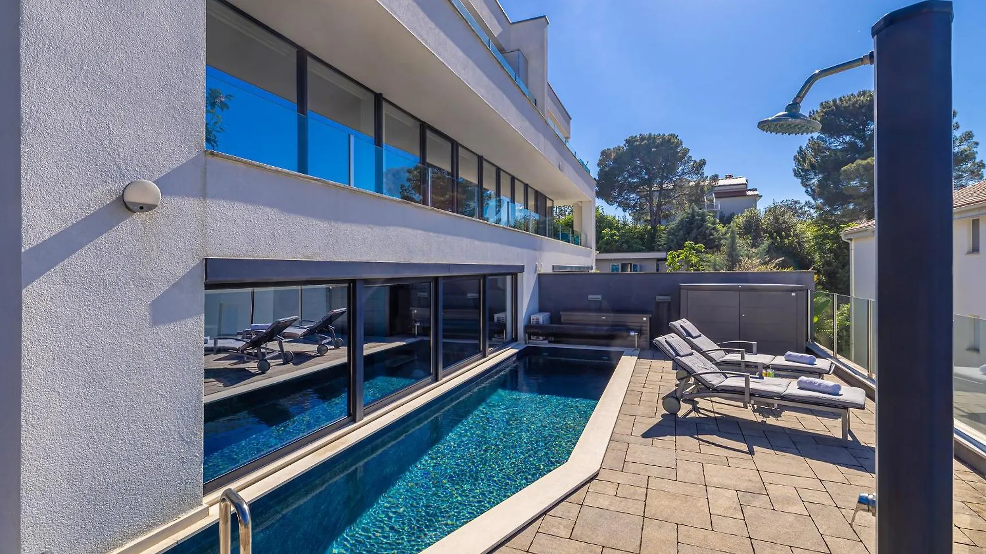 Holiday Apartment Aquavista With Private Pool Malinska