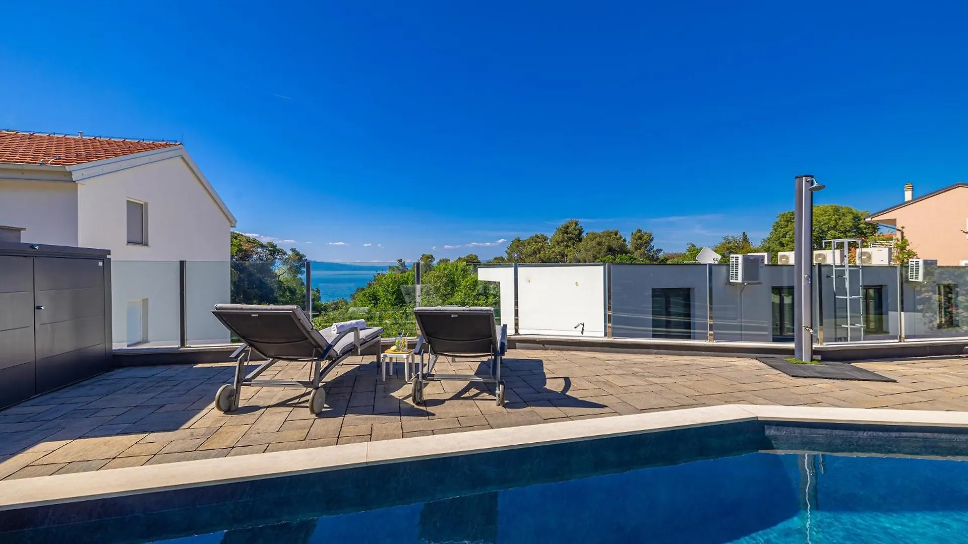 Holiday Apartment Aquavista With Private Pool Malinska